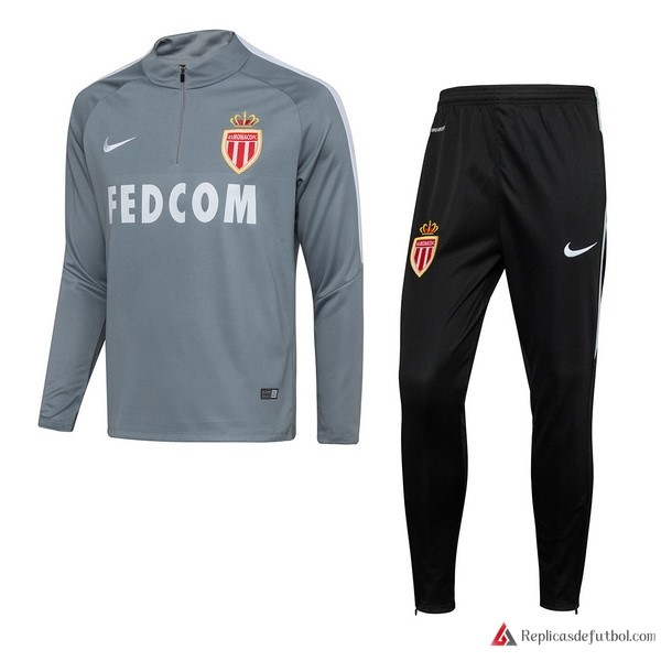 Chandal AS Monaco 2017-2018 Gris